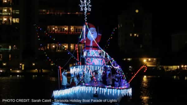 Sarasota Holiday Boat Parade of Lights